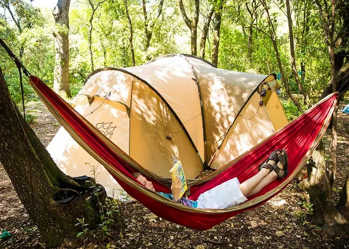 Camping Mille Etoiles 럭셔리텐트 Labastide-de-Virac