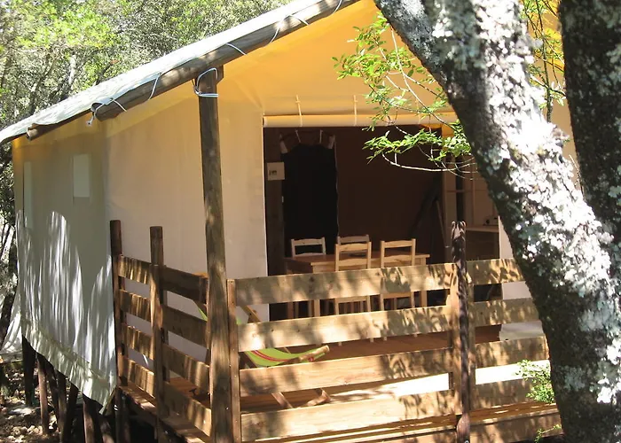 럭셔리텐트 Camping Mille Etoiles Labastide-de-Virac